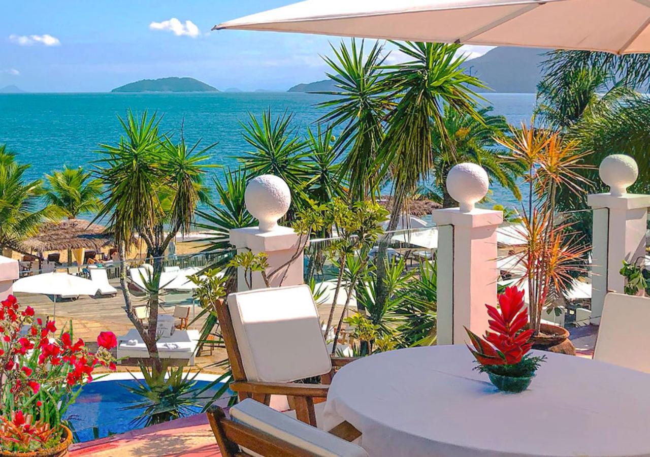 Dpny Beach Hotel & Spa Ilhabela Exterior foto View of the beach from the hotel