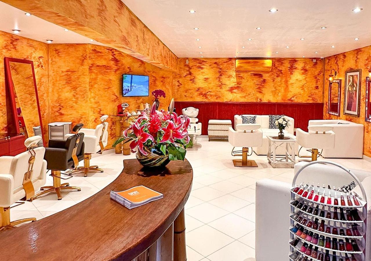 Dpny Beach Hotel & Spa Ilhabela Exterior foto Salon interior