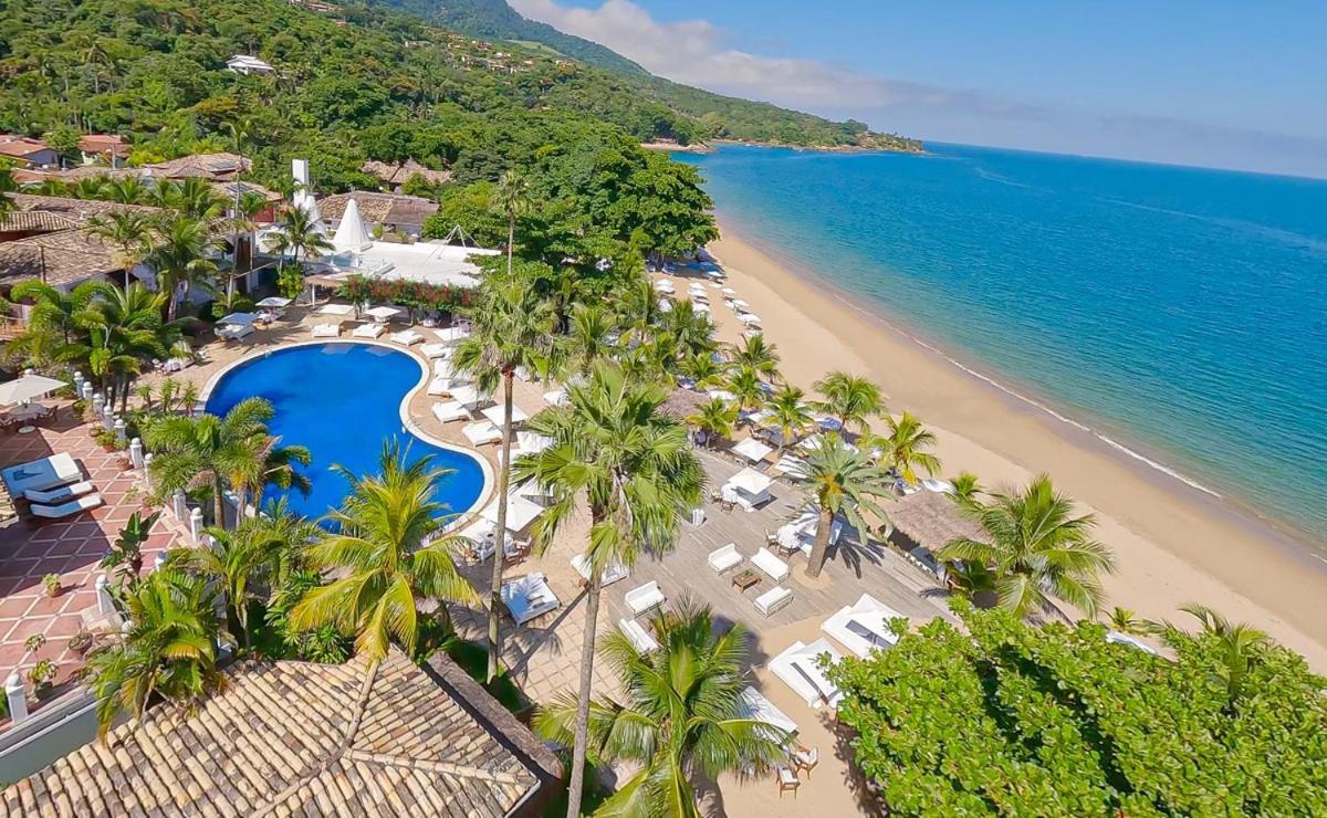 Dpny Beach Hotel & Spa Ilhabela Exterior foto Aerial view of the beach