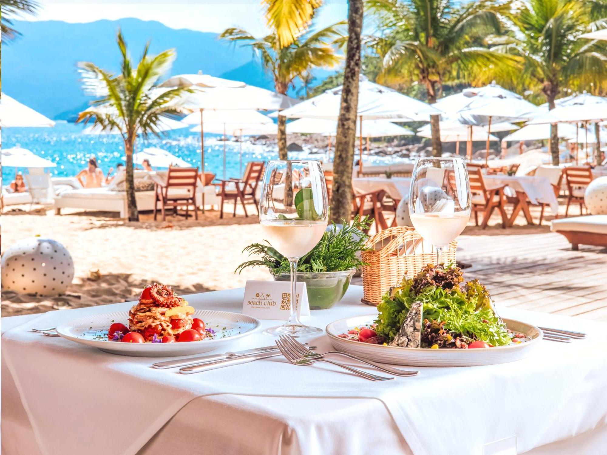 Dpny Beach Hotel & Spa Ilhabela Exterior foto Beach restaurant in Rio de Janeiro, Brazil